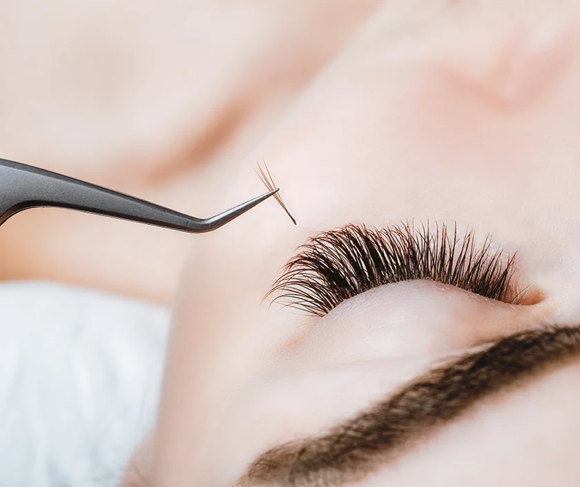 Semi-permanent Curl Eyelashes