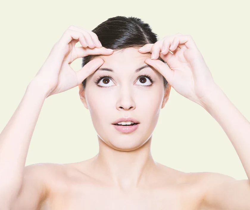 Female Forehead Shorting Treatment